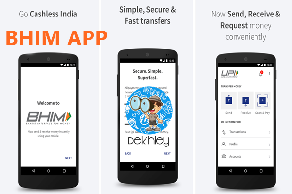 BHIM App Images, Install Bhim App for Android, iOS, Windows